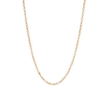 22K ロールチェーン 18インチ R18 NECK CHAIN 【ゴールドネックレス チェーン】