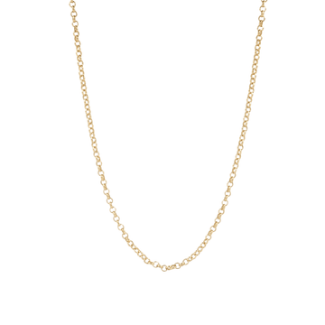 22K ロールチェーン 20インチ R20 NECK CHAIN 【ゴールドネックレス チェーン】