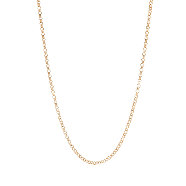22K ロールチェーン 20インチ R20 NECK CHAIN 【ゴールドネックレス チェーン】
