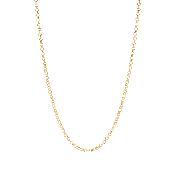 22K ロールチェーン 20インチ R20 NECK CHAIN 【ゴールドネックレス チェーン】