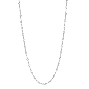 18KWG ツイストチェーン 20インチ T20 NECK CHAIN 【ホワイトゴールドネックレス チェーン】