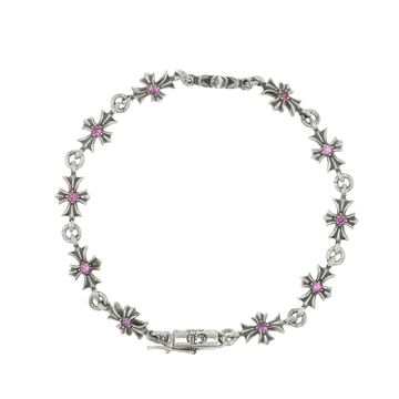 タイニーE CHプラス PAVE P RUBY TINY E CH PLUS 11LINK 【シルバーブレスレット パヴェルビー】