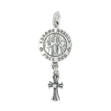 エンジェルメダルwベイビーファットクロス ANGEL MEDALwCRS BBYFAT 【シルバーネックレストップ チャーム】