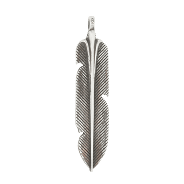 フェザー FEATHER 【シルバーネックレストップ ペンダント】