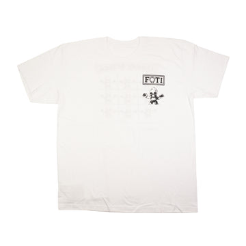 フォティバックプリント 【Tシャツ】【ホワイト】 SIZE:XXL