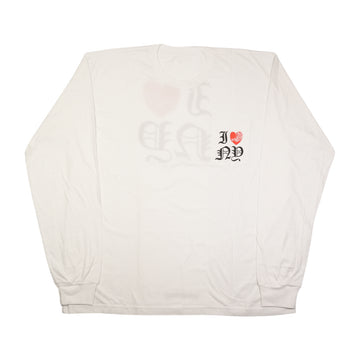 ニューヨーク限定 I LOVE NEW YORKプリント 【カットソー】【ホワイト】 SIZE:XXL