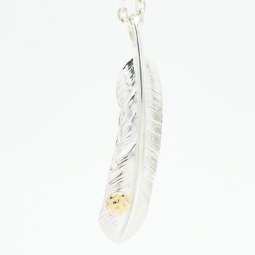 新品現行メタル付き特大フェザー(右)