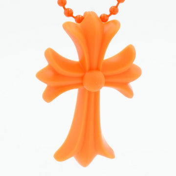 ラバースモールCHクロス RUBBER SML CH CROSS 【シリコンネックレストップ ペンダント】オレンジ