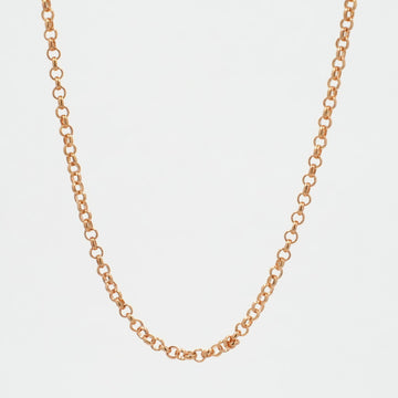 22K ロールチェーン 18インチ R18 NECK CHAIN 【ゴールドネックレス チェーン】