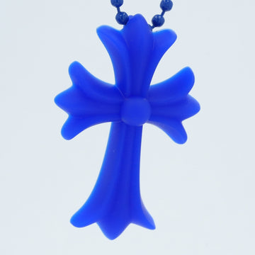 ラバースモールCHクロス RUBBER SML CH CROSS 【シリコンネックレストップ ペンダント】ネイビー