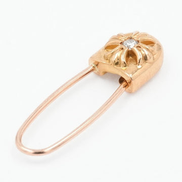 22K セーフティピン 1P DIA CHプラス SAFETY PIN CH PLUS 【ゴールドピアス ダイヤモンド】