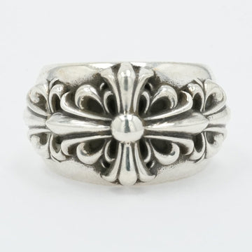 クラシックダブルフローラルクロス CLASSIC DOUBLE FLORAL CROSS【シルバーリング】 6.5号