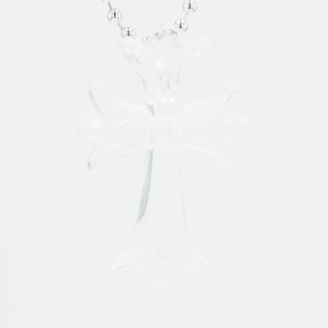 ラバースモールCHクロス RUBBER SML CH CROSS 【シリコンネックレストップ ペンダント】クリア インボイス付き