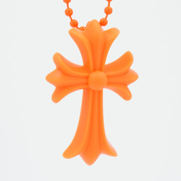 ラバースモールCHクロス RUBBER SML CH CROSS 【シリコンネックレストップ ペンダント】オレンジ	インボイス付き
