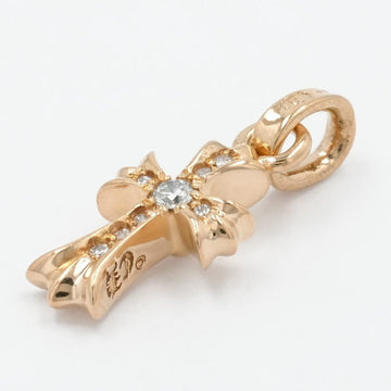 22K ベイビーファット PAVE DIA CRS BBYFAT 【ゴールドネックレストップ チャーム パヴェ ダイヤモンド】