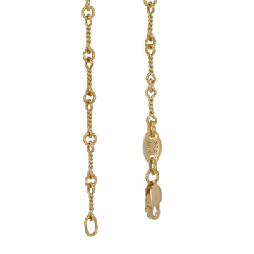 22K ツイストチェーン 20インチ T20 NECK CHAIN 【ゴールドネックレス チェーン】