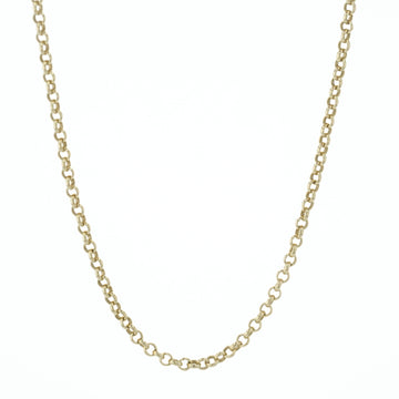 22K ロールチェーン 16インチ R16 NECK CHAIN 【ゴールドネックレス チェーン】