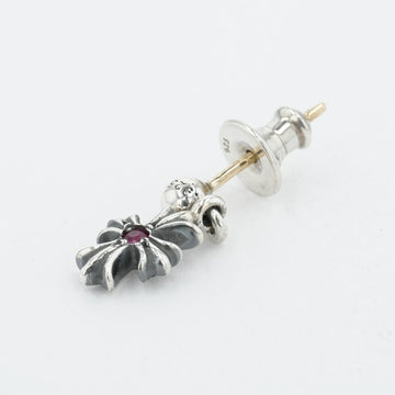 タイニーEドロップ B RB TINY E DROP 【シルバーピアス ルビー】
