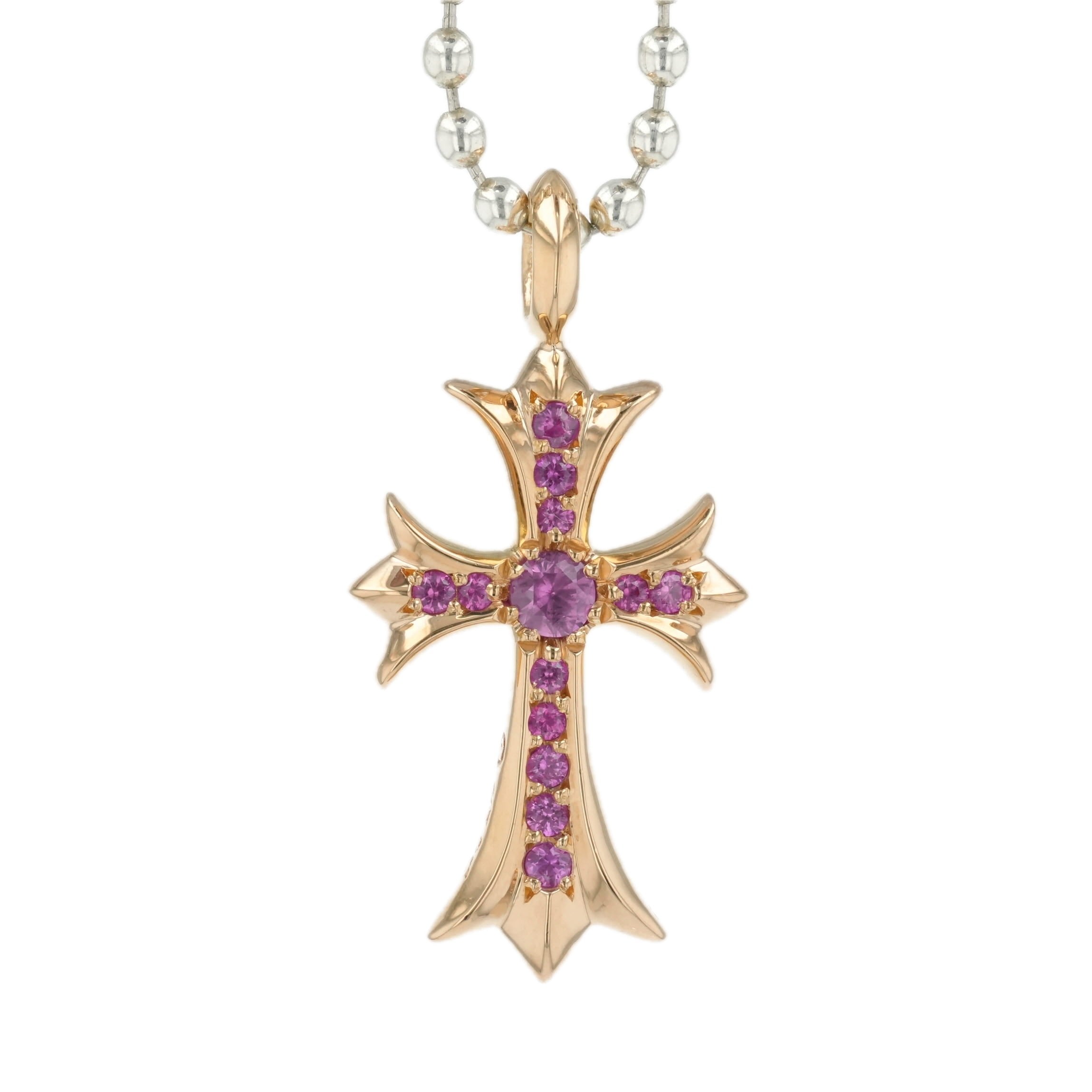 クロムハーツ CHROME HEARTS 中古 正規品 22K タイニーファットクロス