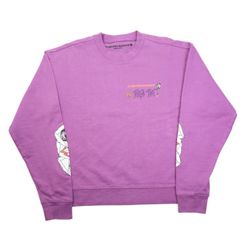 PPO I WANT MORE NOT LESSプリント 【スウェット】【パープル】 SIZE:XS