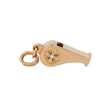 22K タイニー ホイッスル CHプラス DIA TINY CH PLUS WHISTLE 【ゴールドネックレストップ チャーム ダイヤモンド】
